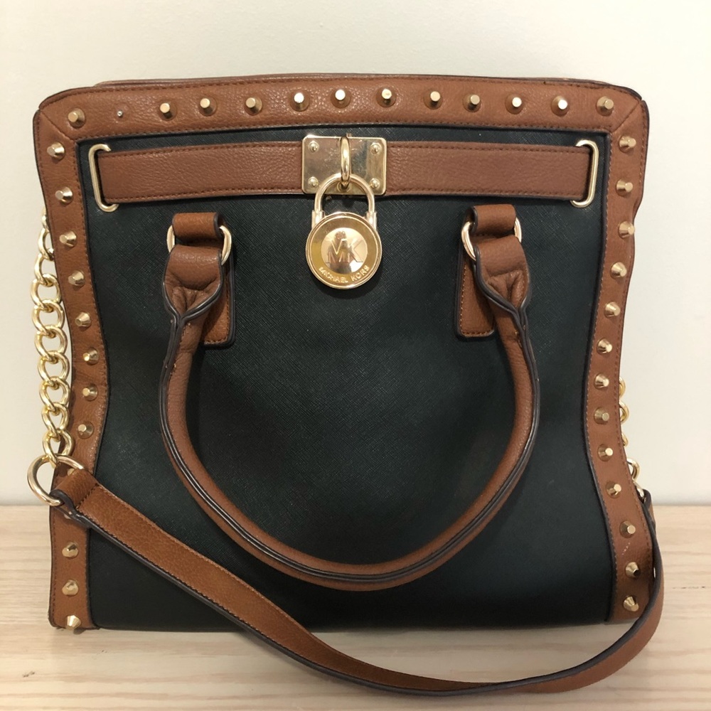 MK women’s large authentic leather purse